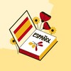 Логотип телеграм канала @palabrasespanol — Испанский язык в словах