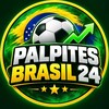Logotipo do canal do Telegram palpitesbrazil365 — Palpites Brasil 24