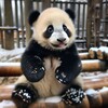 Логотип телеграм канала @panda_katyusha — Панда Катюша - Московский зоопарк 🐼