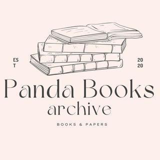 Telegram kanalining logotibi pandabooksarchive — Panda Books Archive