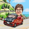 Логотип телеграм канала @pandaspledom — Панда с пледом