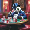 Логотип телеграм канала @pandomonia — Panda ludens 🐼