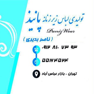 Logo saluran telegram paniz_store1_bazar — 👙پخش لباس زير زنانه پانيذ👙