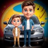 Логотип телеграм канала @papaehali — ПАПАехали 🚙 | Места СПб и моменты