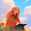 Логотип телеграм канала @papina_dochka_complimenty — ПАПИНА ДОЧКА