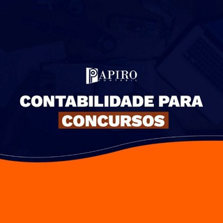 Logotipo do canal de telegrama papirocontabil - Papiro Contábil - Concursos Fiscais e Controle