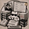 Telegram channel papirsec logo