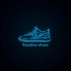 Логотип телеграм канала @paradise_sneaker — Кроссовки | Paradise-shoes