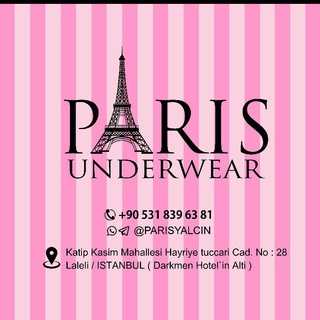 Logo of telegram channel pariss_underwear — Paris Underwear iç giyim 🇹🇷