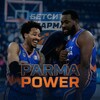Логотип телеграм канала @parmapowerrr — 🧡 ПАРМА POWER | Баскетбол 💙