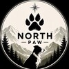Логотип телеграм канала @partimn — NORTH PAW