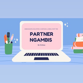 Logo saluran telegram partnerngambis — 📢 PARTNER NGAMBIS 📢
