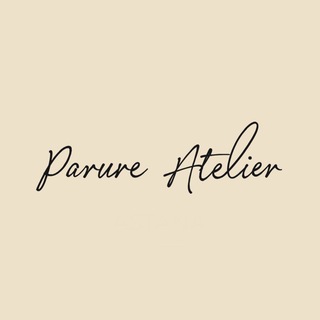 Логотип телеграм канала @parure — Parure Atelier
