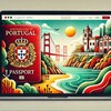 Логотип телеграм канала @passportugues — Passпорт | Португальский язык