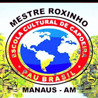 Logotipo do canal de telegrama paubrasil - Escola Cultural de Capoeira Pau Brasil