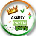 Logo del canale telegramma paytmakshaybots - AKSHAY BOTS ™