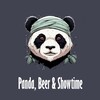 Логотип телеграм канала @pbshowtime — Panda, Beer & Showtime