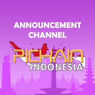 Logo saluran telegram pcm_ina — Announcement PiChain Mall Indonesia