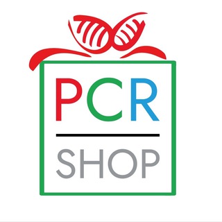 Логотип телеграм канала @pcr_shop — Магазин для всех, кто влюблен в науку 🧬