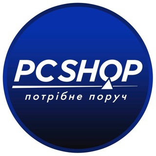 Логотип телеграм канала @pcshopua — PCshop.UA