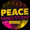 Логотип телеграм канала @peacedancestudio — Танцевальная студия «PEACE»