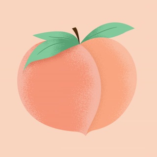 Логотип телеграм канала @peach_analysis — Персик со вкусом анализа 🍑