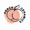 Логотип телеграм канала @peachceramics — Пич🍑керамика