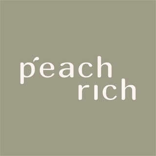 Логотип телеграм канала @peachrich_com — Peach Rich