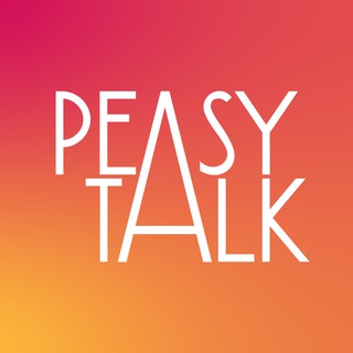 Логотип телеграм канала @peasytalk — Peasy Talk
