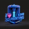 Логотип телеграм канала @pechatnicapro — 3D печать, 3D модель, STL