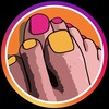 Логотип телеграм канала @pedicure_luxury_nail — Идеи Педикюра | Pedicure | Nails |Ногти