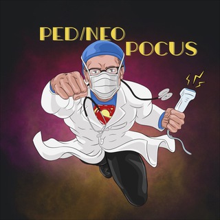 Логотип телеграм канала @pedneopocus — Ped/Neo POCUS Moscow team