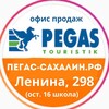 Логотип телеграм канала @pegassakhalinrf — ПЕГАС на Пограничной. Сахалин