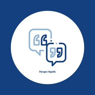 Logo saluran telegram pengenngetik — Pengen Ngetik