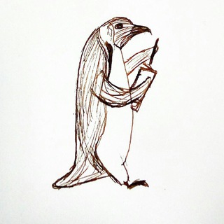 Логотип телеграм канала @penguin_sketches — Записки 🐧 пингвина