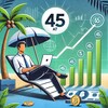 Логотип телеграм канала @pensya45 — На пенсию в 45