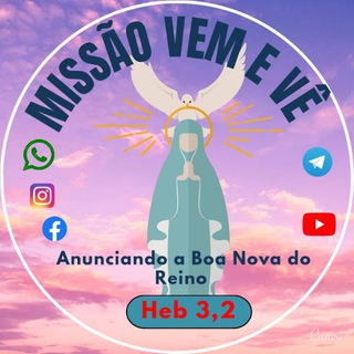 Logotipo do canal de telegrama pentecostalemariano - Canal Vem e Vê