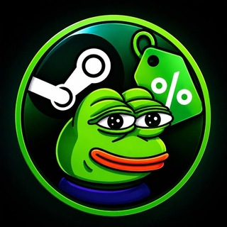 Telegram channel Пепе Steam logo