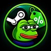 Логотип телеграм канала @pepe_steam — Пепе Steam