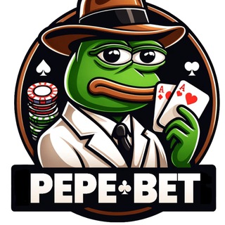 Логотип телеграм канала @pepebet_org — Pepebet
