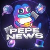 Логотип телеграм канала @peppenews — PepeNews 🧊