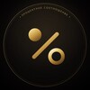 Логотип телеграм канала @percentage_ratio — Процентное соотношение