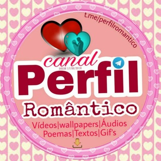 Logotipo do canal de telegrama perfilromantico - PERFIL ROMÂNTICO💕