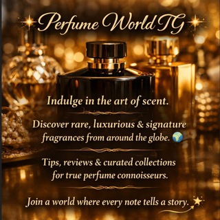 የቴሌግራም ቻናል አርማ perfume_world42 — perfume world