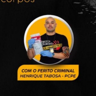 Logotipo do canal de telegrama peritohenriquetabosa - Perícia Criminal Raiz - Henrique Tabosa