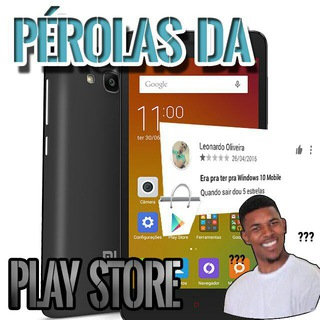 Telegram channel Pérolas da Play Store 👻 logo