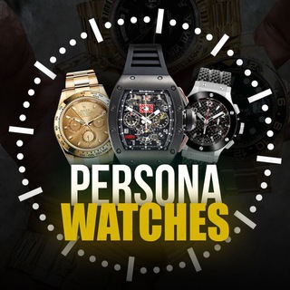 Логотип телеграм канала @personawatches — PERSONA WATCHES