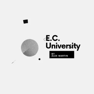 Логотип телеграм канала @pervobilcards — E.С. University | Affiliate Marketing | Арбитраж Трафика