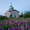 Логотип телеграм канала @peschanlug — Храм в честь иконы Божией Матери "Песчанская"