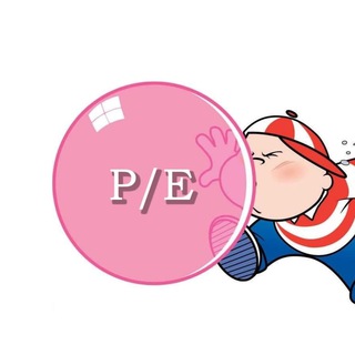Логотип телеграм канала @peshock — P/E шок!